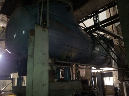 包頭吉宇鋼鐵安裝現場